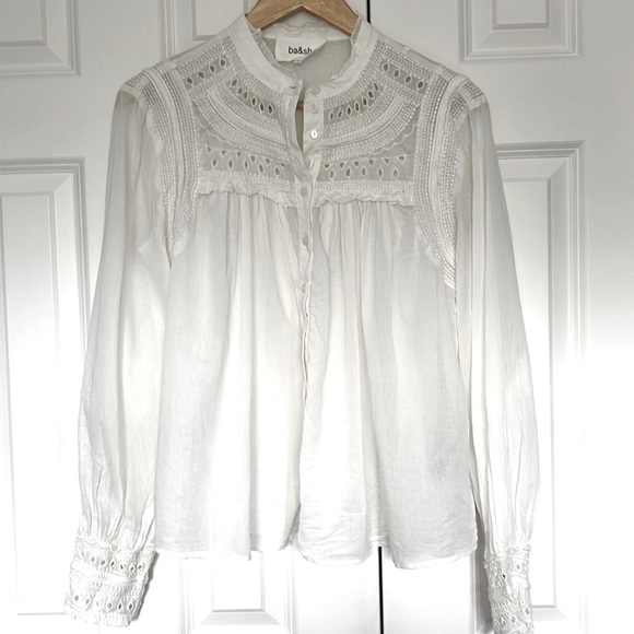 ba$sh Tops - ba$sh Embroidered Shirt